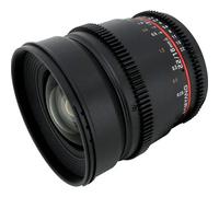 Samyang Objectif 16 mm T2.2 VDSLR ED AS UMC CS II monture Nikon F (DX)