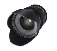 Objectif SAMYANG 16mm T2.2 VDSLR ED AS UMC CS II Noir Couleur G