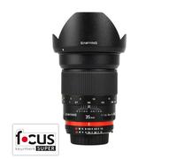 Samyang 35mm F1.4 AS UMC, Nikon AE SLR Objectif large Noir