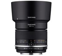 Objectif Reflex Samyang MF 85mm f/1.4 MK2 Noir pour Nikon F