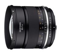 Samyang Objectif MF 85mm F1.4 MK2 Sony E – Manuel Portrait – Plein format/APS-C – 2e génération