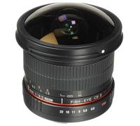Samyang 8mm F3.5 UMC Fish-Eye CS II Objectif Noir