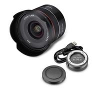 SAMYANG AF 18mm F2.8 FE + Station Sony E - Objectif grand angle ultra-léger pour Sony Alpha A7C, A7 III, A6400, noir