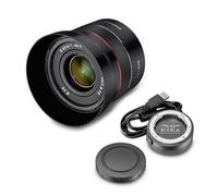 Samyang AF 45 mm F1.8 FE + Lens Station for Sony E-Mount Full Format & APS-C I Ultra Light Standard Lens with Fast Auto Focus I Fixed Focal Length for Sony E Mount A7C, A7 III, A6100