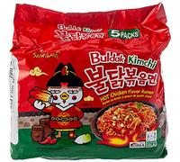 SAMYANG Buldak Hot Chicken Flavour Ramen Kimchi Geschmack 2020 Neuer Geschmack (5x135g)