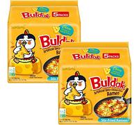 Samyang Buldak Lot de 10 nouilles au fromage saveur poulet 140 g