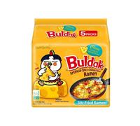 SAMYANG Buldak Nouilles instantanées saveur poulet épicé et fromage - 5 x 140 g