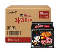 Samyang Buldak nouilles instantanées saveur poulet épicé original - 40 paquets de 140 g