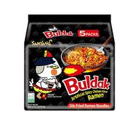 Samyang Buldak Ramen au poulet épicé chaud et épicé, nouilles coréennes, saveur originale, lot de 5