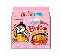 Samyang Buldak Saveur Poulet Épicé Carbonara Ramen - 5 x 130g