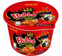 Samyang Buldak Saveur Poulet Épicé Extra Double Nouilles Ramen Bol 105g