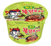 Samyang Buldak Saveur Poulet Épicé Jjajang Nouilles Ramen Bol 105g