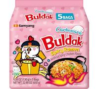 Samyang carbo feu Buldak nu ire frit super chaud de nouilles épicée 5 Pack