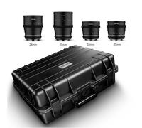 Samyang MF 24/35/50/85 MK2 Kit valise VDSLR Sony E