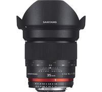 Samyang MF 35mm F1,4 Canon EF – Objectif grand angle à focale fixe, mise au point manuelle, pour Canon EF-Mount APS-C, Canon EOS-1D X Mark III, 6D Mark II, 5D