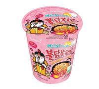 Samyang nouilles instantanées saveur poulet Carbonara épicé, 80 g en bol