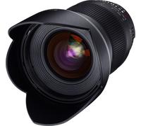 Samyang Objectif DSLR 16/2,0 pour Nikon F AE – Mise au point manuelle avec bague de diaphragme automatique, objectif grand angle, noir