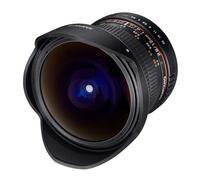 Samyang Objectif Fisheye pour Nikon AE 12 mm F2.8 ED AS NCS Noir