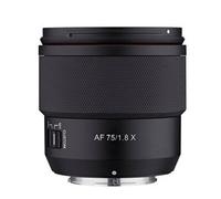 Samyang AF 75 mm F1.8 pour Fuji X - Objectif portrait léger et compact avec LSTM-AF, protection contre les intempéries et interrupteur personnalisé pour des photos de voyage