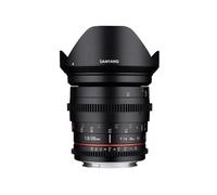 Samyang objectif vidéo 20mm t1,9 vdslr sony e