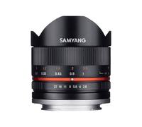 Samyang - Oeil-de-poisson - 8 mm - f/2.8 UMC II - Sony E-mount - pour Sony Cinema Line; a VLOGCAM; a1; a1 II; a6700; a7 IV; a7 V; a7C II; a7CR; a7R V; a9 III