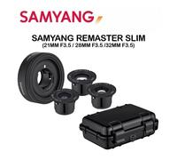 Samyang Remaster Slim FE 21Mm F3.5, 28Mm F3.5, 32Mm F2.8 Sony E-Mount