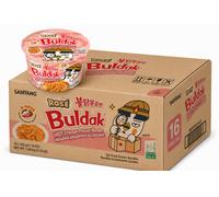 Samyang Saveur Poulet Épicé Ramen Bol (Saveur Carbonara Crémeuse) 105G x 16 (Boîte)