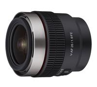 Samyang Objectif vidéo V-AF 20 mm T1,9 FE pour Sony E — autofocus Cine 8K, commutateur personnalisé
