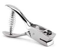 SAMYO Pince perforatrice en métal pour carte d'identité, badge, étiquette photo en PVC