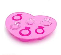 SAMZAREULO Moule en silicone pour bague de diamant pour mariage, fiançailles, bonbons