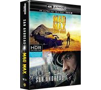 San Andreas + Mad Max : Fury Road - Coffret 4k Ultra HD [4K Ultra HD + Blu-ray + Digital UltraViolet]