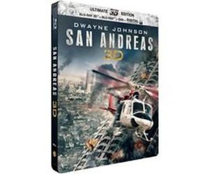 San Andreas SteelBook® Combo Blu-Ray 3D + 2D + UV E