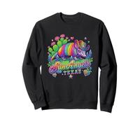 San Angelo Texas Rainbow Armadillo Cowboy Souvenir des années 80 Sweatshirt