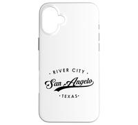 San Angelo Texas TX River City pour Homme et Femme Coque pour iPhone 16 Plus