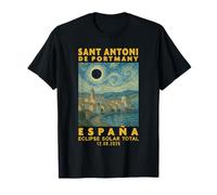 San Antoni de Portmany, España Eclipse Solar Total 2026 T-Shirt