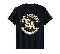 San Antonio T-Shirt Texas 1718 TX USA Voyage Voyage De T-Shirt
