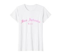 San Antonio Texas Pride Vintage Old School Police Anglaise T-Shirt Graphique avec Valeur