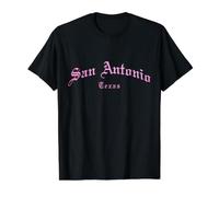 San Antonio Texas Pride Vintage Old School Police Anglaise T-Shirt Graphique avec Valeur