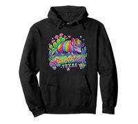 San Antonio Texas Rainbow Armadillo Cowboy Souvenir des années 80 Sweat à Capuche