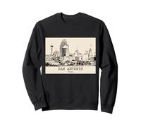 San Antonio Texas Souvenir de Voyage Vintage rétro Sweatshirt