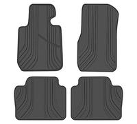 San Auto Tapis de Sol de Voiture en Caoutchouc pour BMW Série 3/4, F30, F31, F32, F33, F36, 320i, 328i, 335i, de 2012, 2013, 2014, 2015, 2016, 2017, 2018, Noir