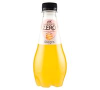 San Benedetto Allegra Aranciata Zero PET Lot de 24 bouteilles sans sucre 0,25 l Limonade orange sans sucre