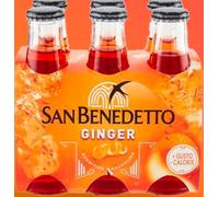 San Benedetto Apéritif sans alcool au gingembre amer 98ml 6 pcs