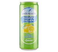 San Benedetto Passione Italiana Prima Prestura Citron Lot de 24 boîtes de 330 ml