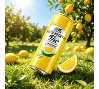 San Benedetto The Limone Thé glacé au citron 330ml en canette - Authentique boisson italienne rafraîchissante, faible en calories, sans conservateurs - Idéal pour pique-nique, barbecue et usage