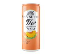 San Benedetto Thé Pêche 24 canettes de 33 cl