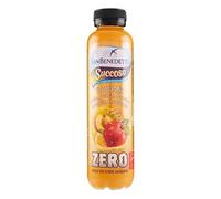 San Benedetto, Zéro juteux au goût Fruttamix - 12 x 400 ml - Boisson légère et adoucissante dans de l'eau minérale naturelle - Sans sucre, sans conservateurs, colorants et gluten