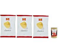 Wasa Original Lot de 3 crackers avec 100 % farine de seigle, tranches croustillantes avec farine de seigle entier, riches en fibres, 275 g + boîte italienne Gourmet Polpa di Pomodoro 400 g