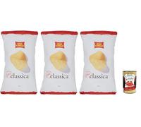 Wasa Original Lot de 3 crackers avec 100 % farine de seigle, tranches croustillantes avec farine de seigle entier, riches en fibres, 275 g + boîte italienne Gourmet Polpa di Pomodoro 400 g