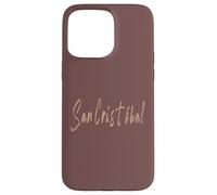 San Cristóbal Mexico Design Vintage élégant Coque pour iPhone 15 Pro Max
